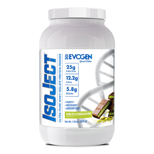 EVOGEN - IsoJect - Dubai Style Chocolate Bar