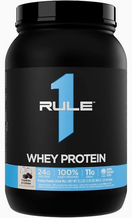 RULE 1 - Whey Protein - Cookies & Cream