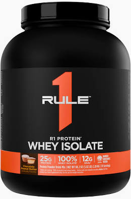 RULE 1 - Whey Isolate - Chocolate Peanut Butter