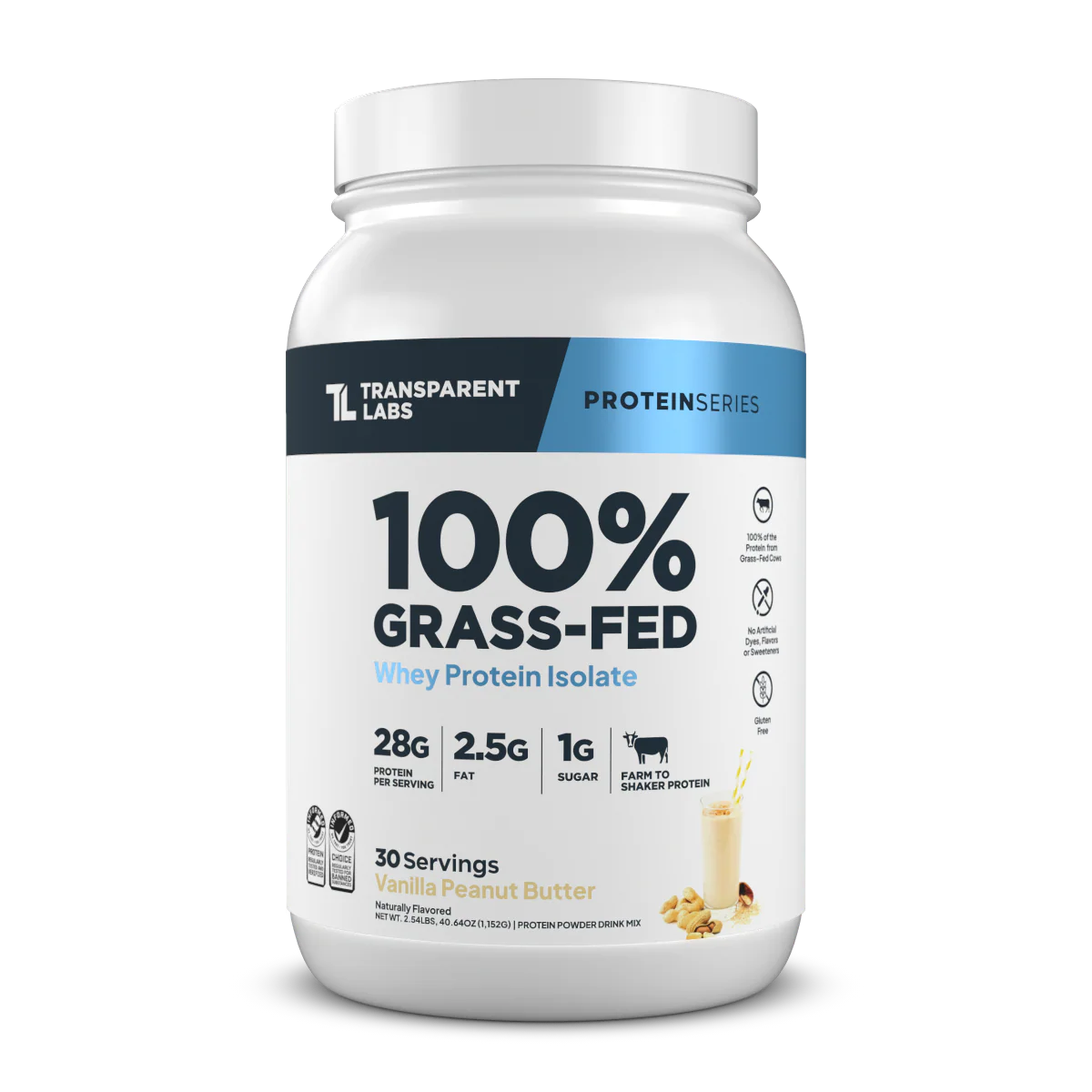 TL - 100% Grass-Fed ISO - Vanilla PB