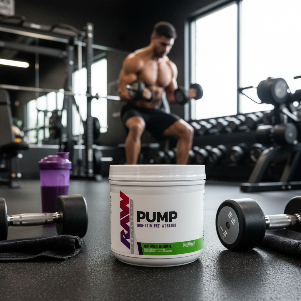 RAW NUTRITION - Pump Pre-W - Watermelon Grape