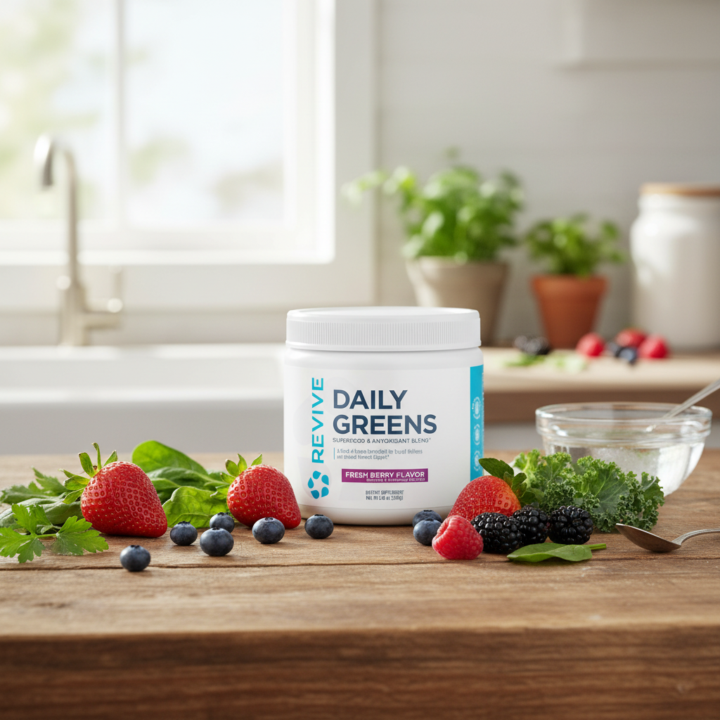 REVIVE MD - Daily Greens - Fresh Berry