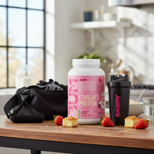 RAW Bum Itholate Protein - Strawberry Bumcake