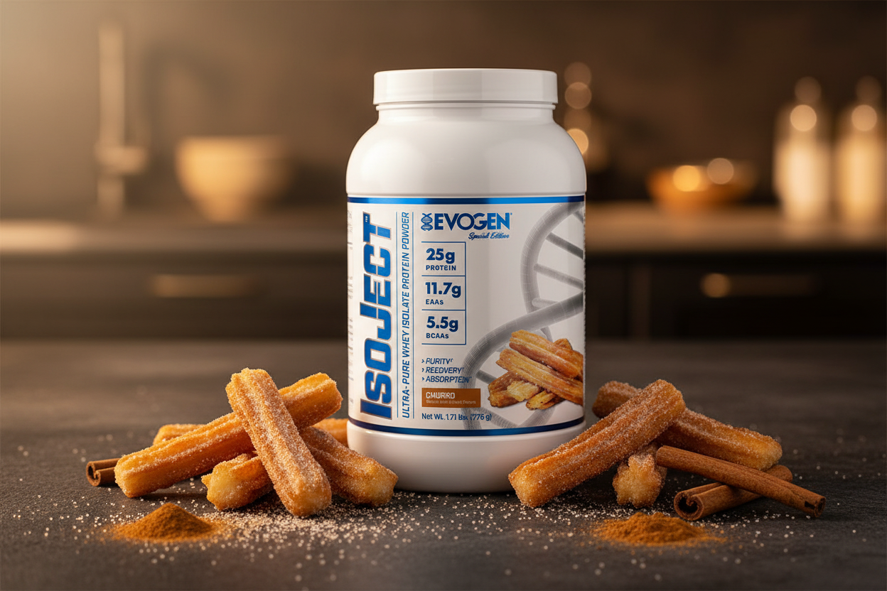 EVOGEN - IsoJect Whey Protein Isolate - Churro-Orale Whey