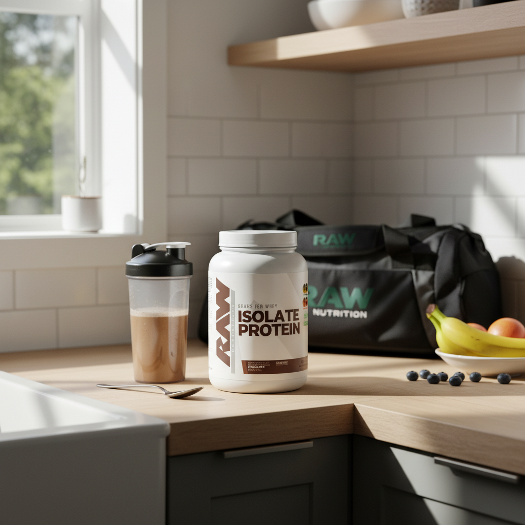 RAW NUTRITION - Isolate Grass Fed - Chocolate