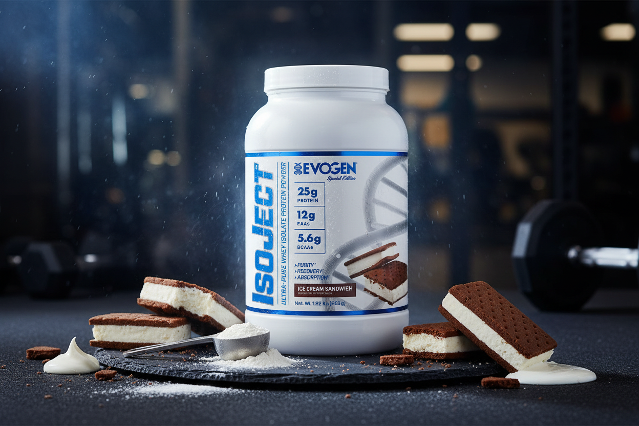 EVOGEN IsoJect Whey Protein - Ice Cream Sandwich