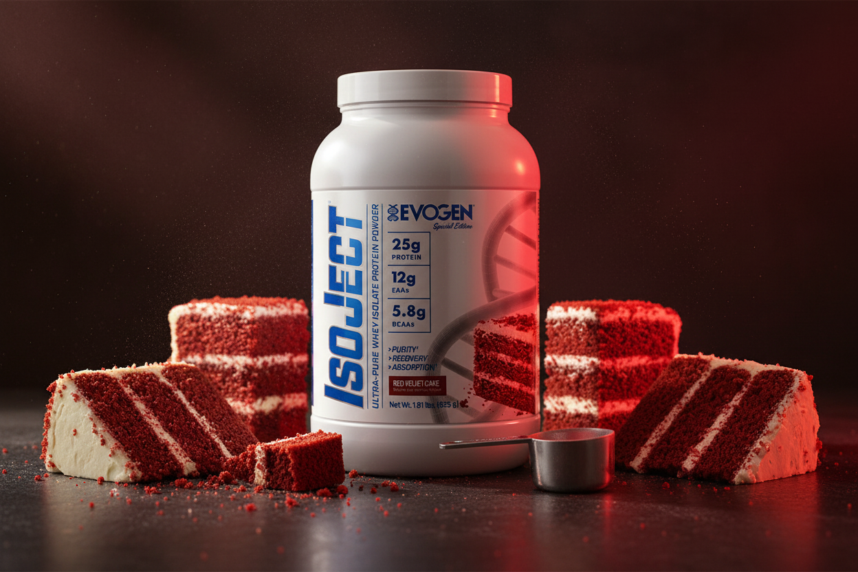 EVOGEN - IsoJect Whey Protein Isolate - Red Velvet Cake
