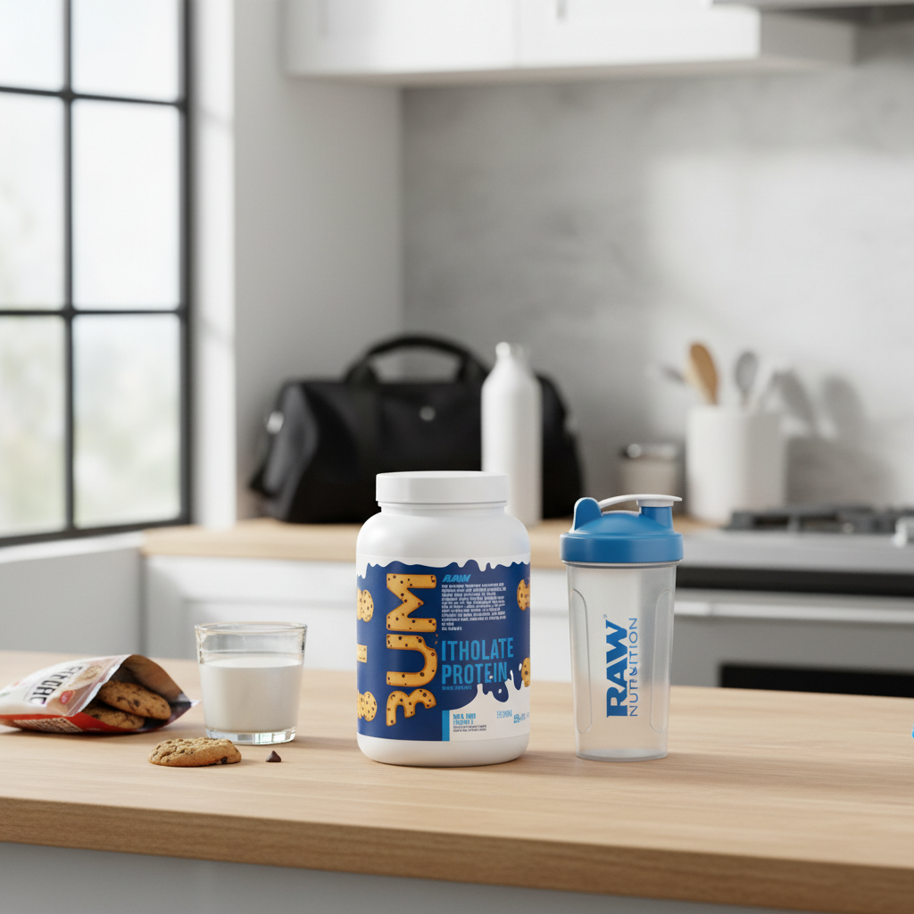 RAW NUTRITION - Itholate - Milk & Cookies
