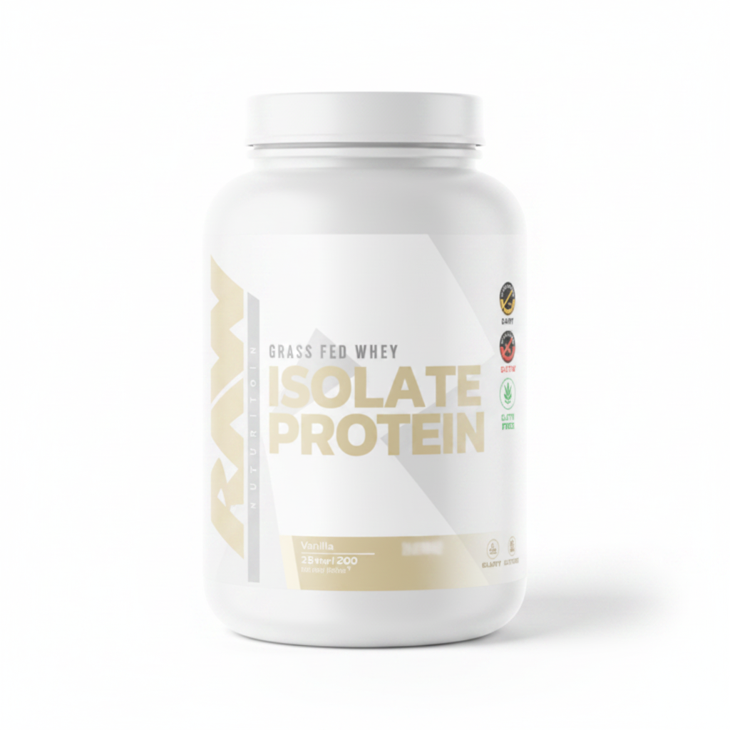 RAW NUTRITION - Isolate Grass Fed - Vanilla