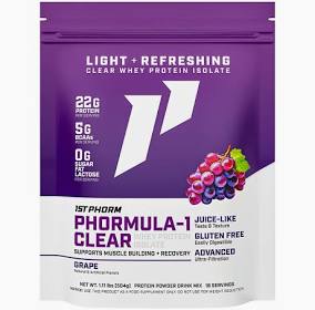 1ST PHORM - Phormula-1 - Clear Whey - Grape