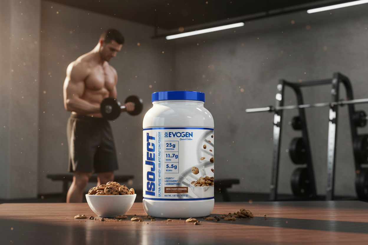 EVOGEN - IsoJect Whey Protein Isolate - Mini Crisp Cookies