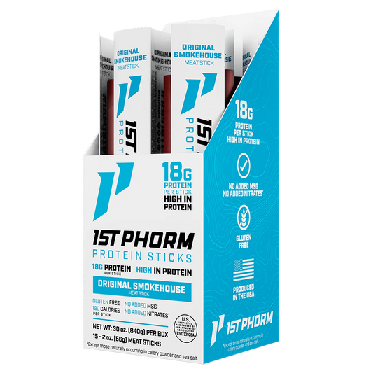 1ST PHORM - Protein Sticks - Smokehouse - CASE
