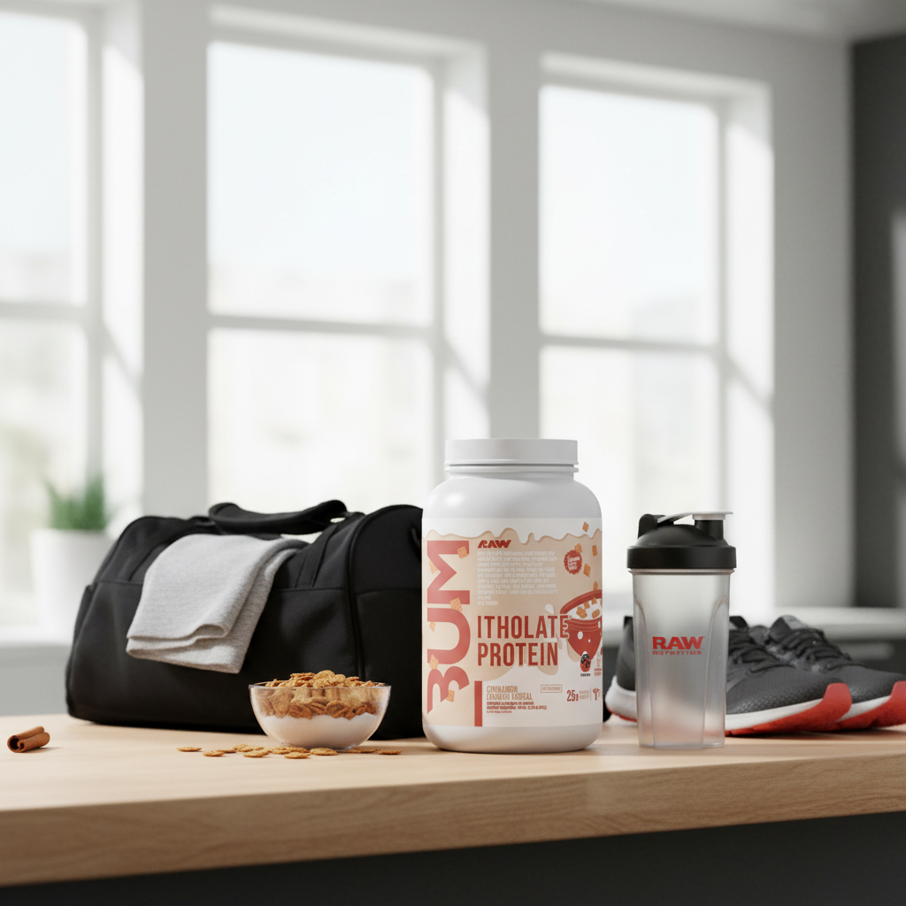 RAW NUTRITION - Itholate - Cinnamon Crunch Cereal