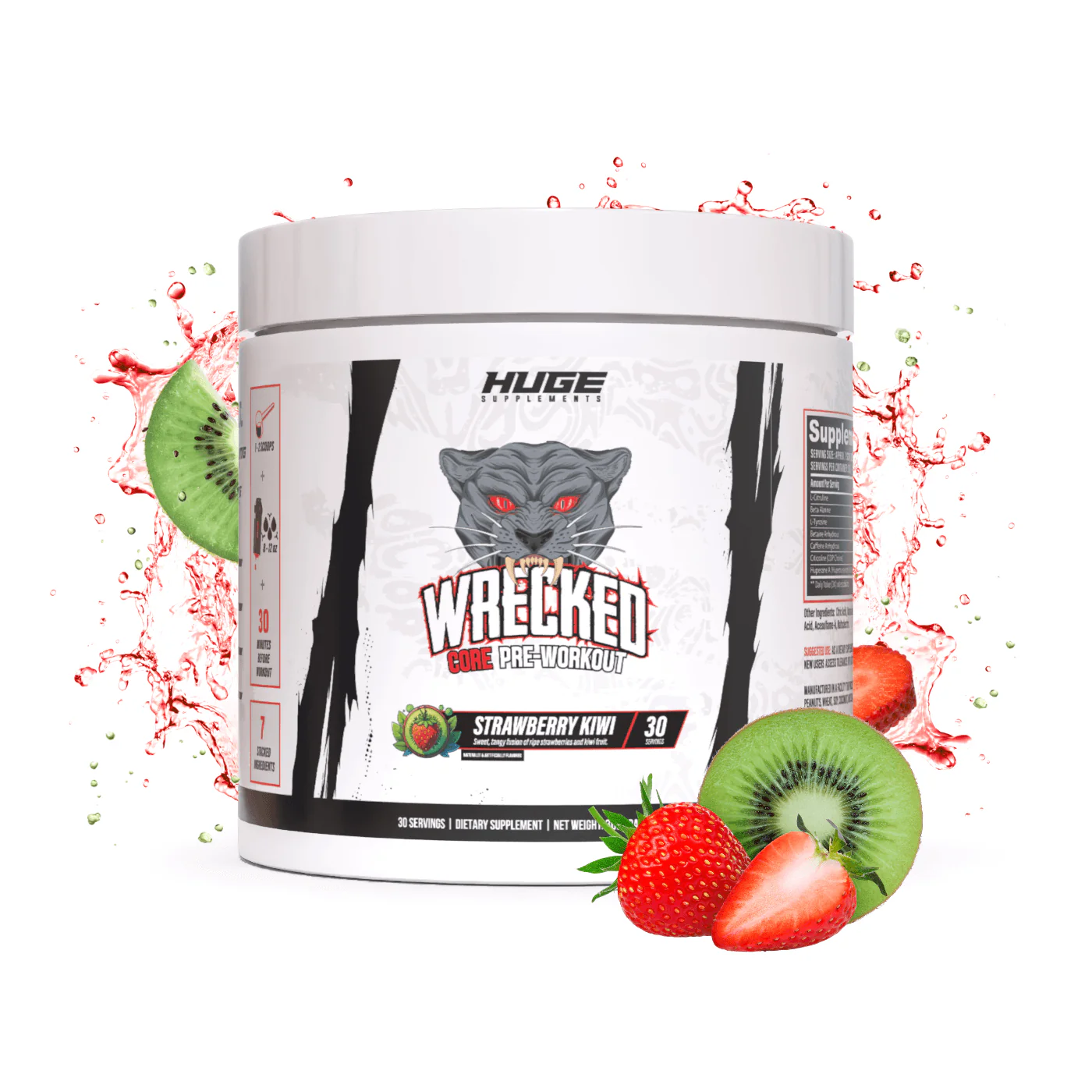 HUGE - Wrecked Core - Strawberry Kiwi
