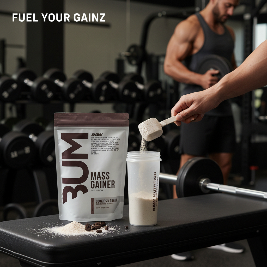 RAW NUTRITION - Mass Gainer - Cookies N Cream