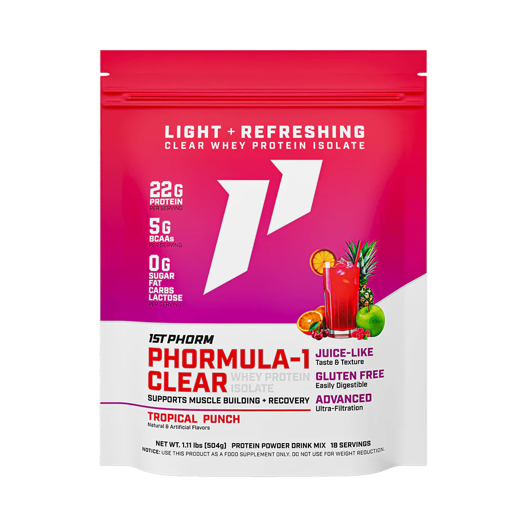 1ST PHORM - Phormula-1 - Clear Whey - Clear Tropical Punch