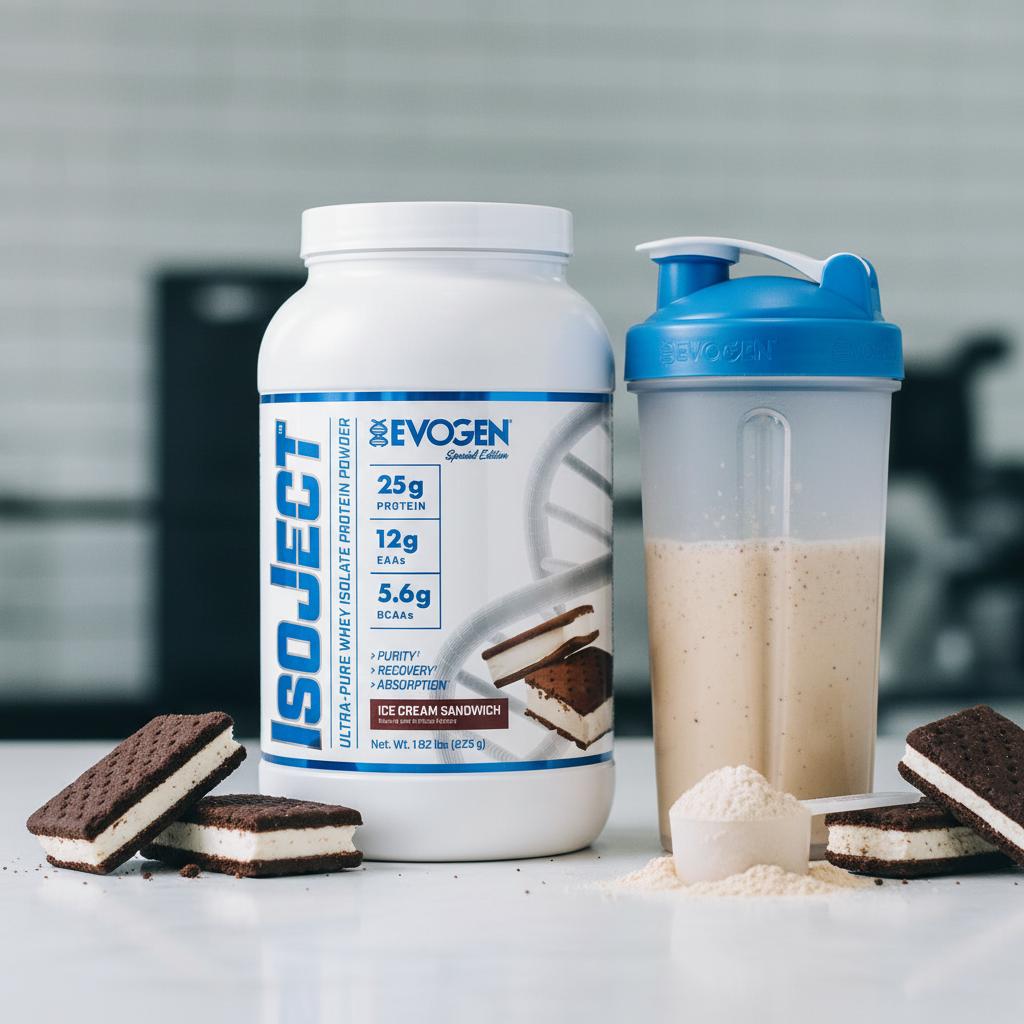 EVOGEN IsoJect Whey Protein - Ice Cream Sandwich
