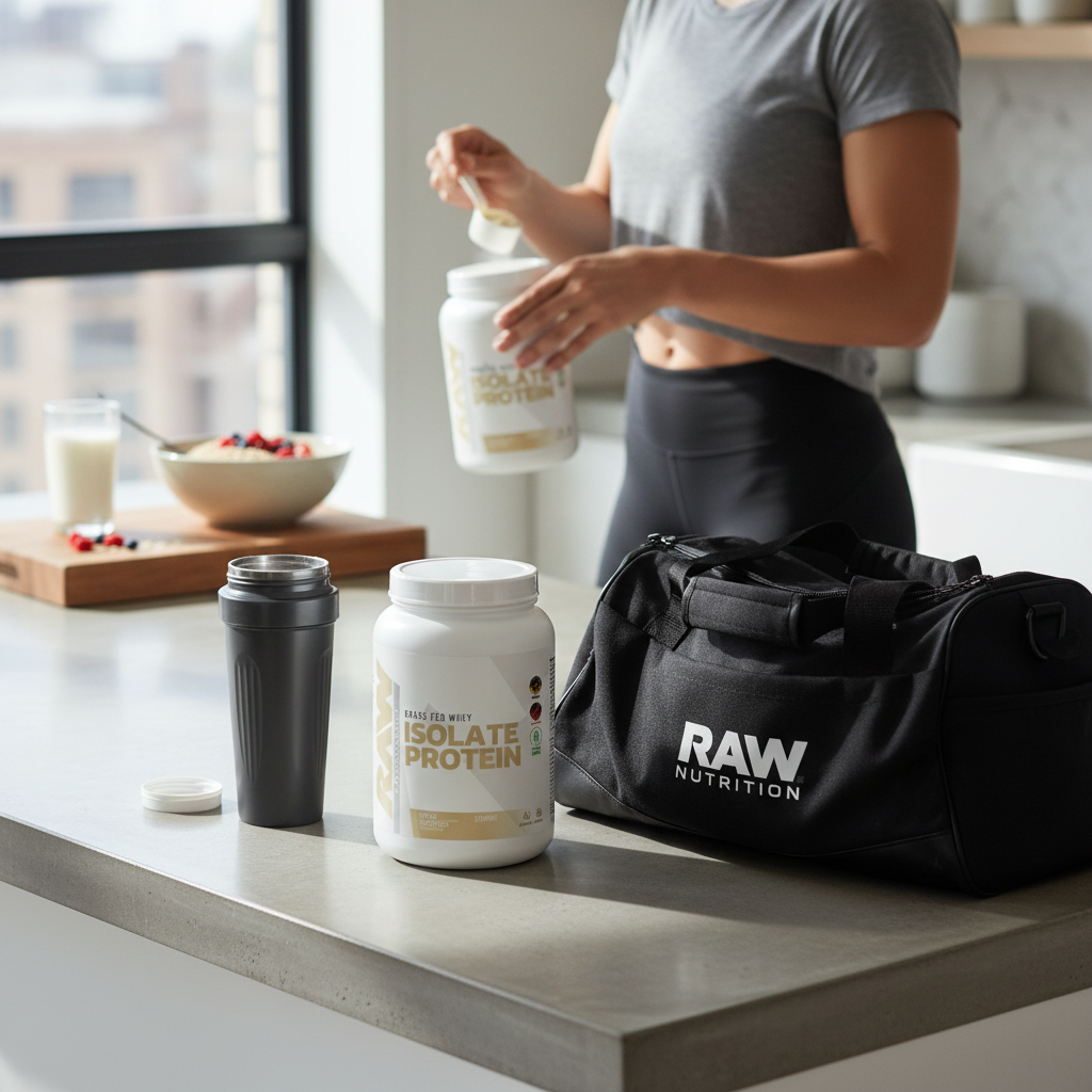 RAW NUTRITION - Isolate Grass Fed - Vanilla
