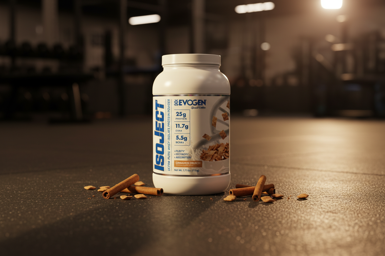 EVOGEN - IsoJect Whey Protein Isolate - Cinnamon Crunch