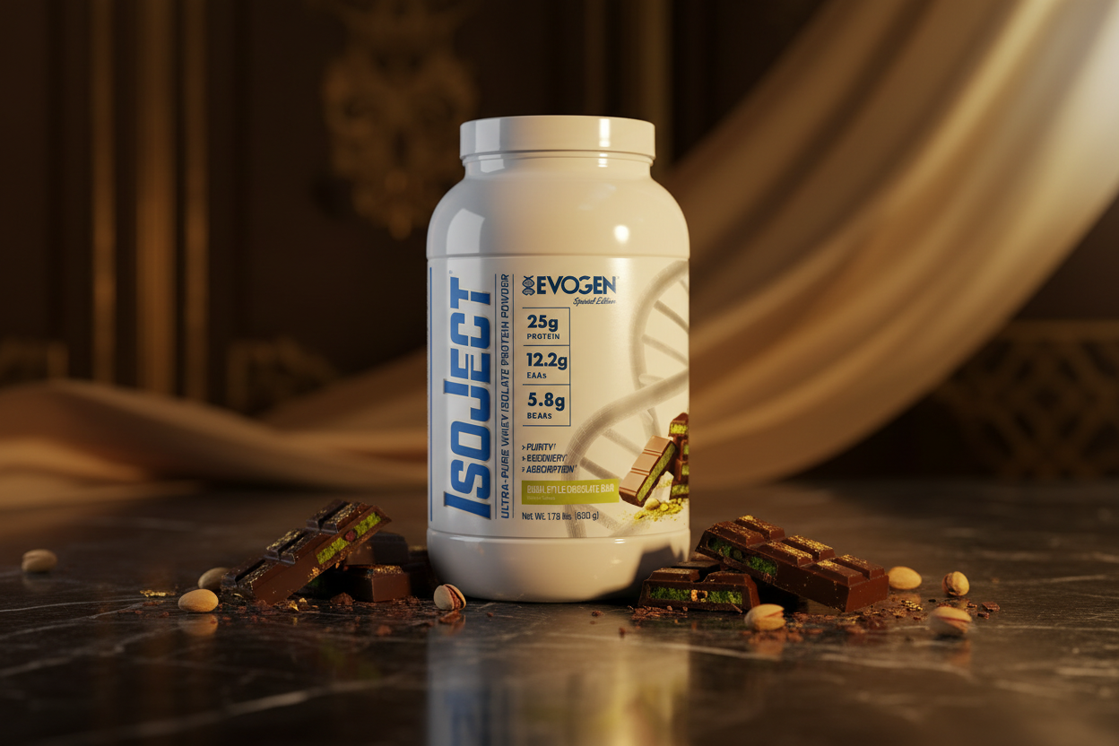EVOGEN - IsoJect - Dubai Style Chocolate Bar