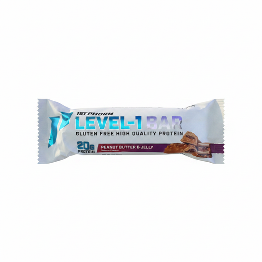 Level-1 Bar PBJ White BG