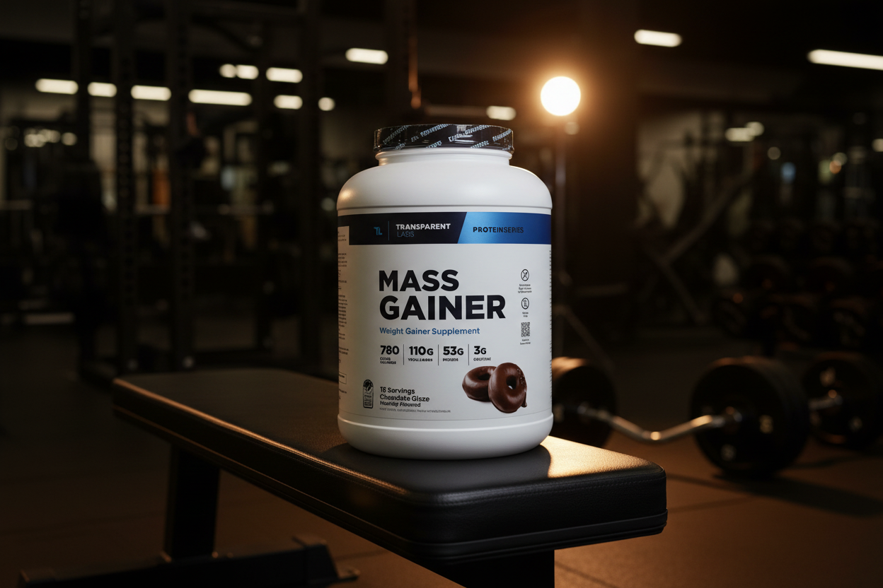 Mass Gainer Chocolate Glaze Lifestyle